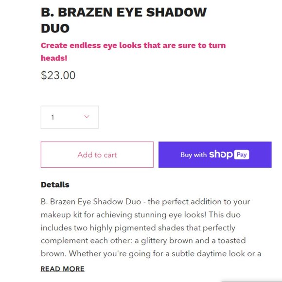 *NEW* Makeup Bundle - 90s Throwback Eyeshadow, Nude Lipstick, Highlighter - Picture 7 of 14